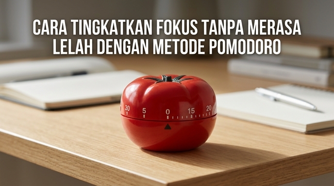 Cara Tingkatkan Fokus Tanpa Merasa Lelah Dengan Metode Pomodoro